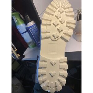 Dolce Vita Martie Fashion Lace Up Platform Sneakers Size 10 Ivory And White Mens